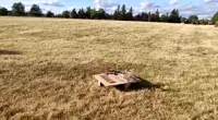 Scratch-built Arduino drone in flight